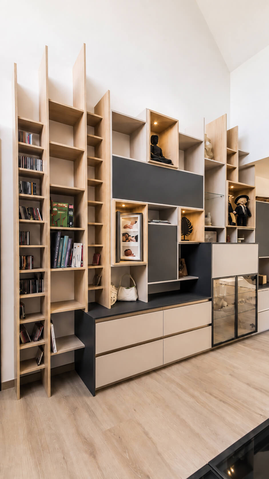 Cuisine sur mesure, projet Guerchet — vue principale