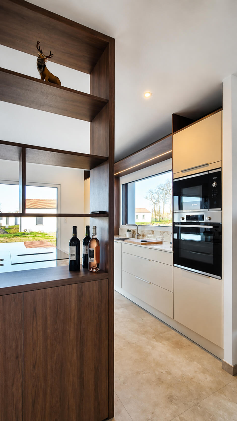 Cuisine sur mesure, projet Vagner — vue principale